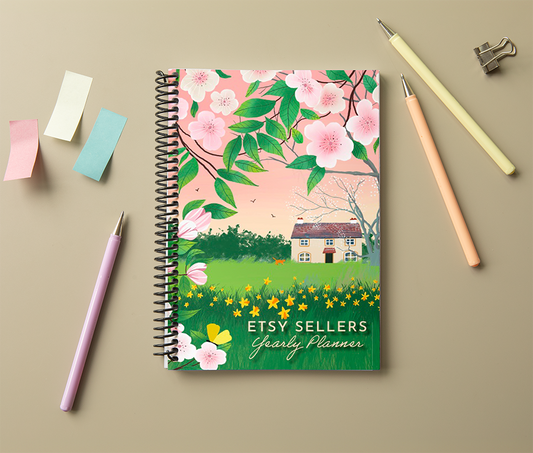 Etsy Sellers Weekly Planner - Apple Blossom - undated