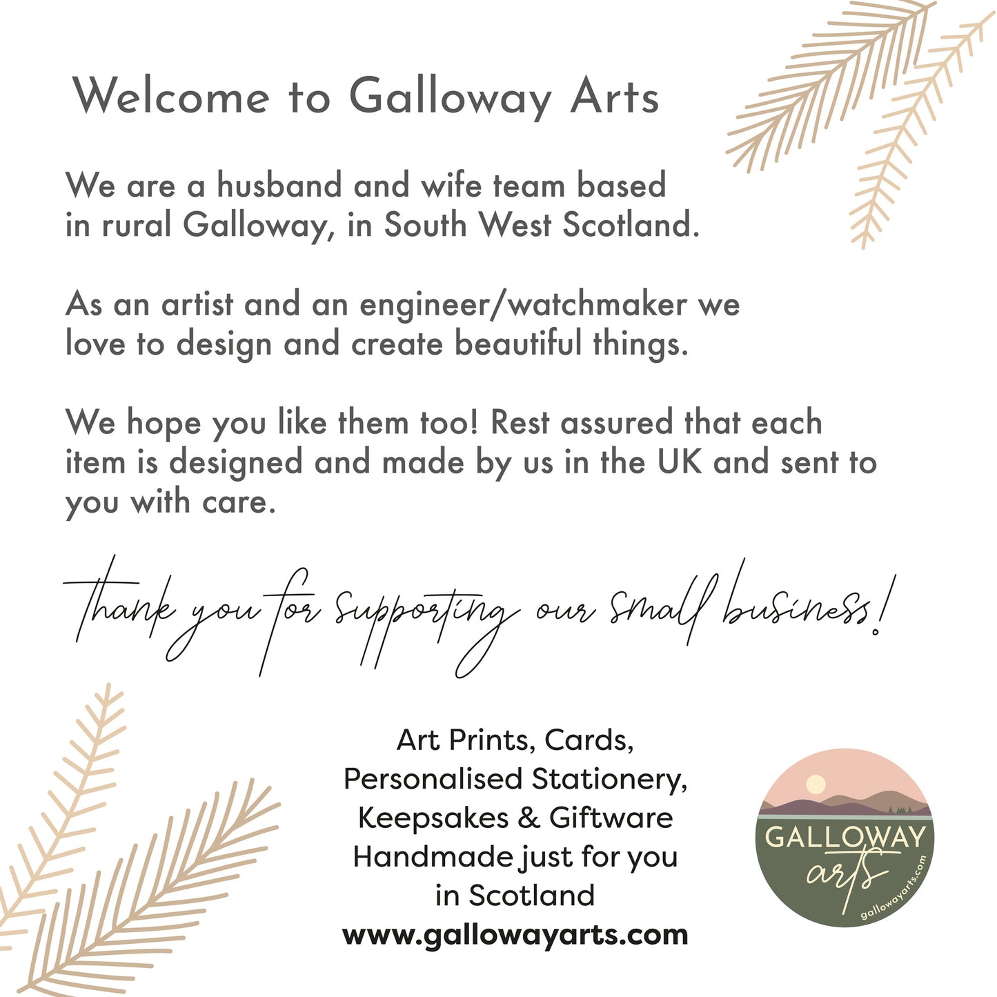 Ancient Oak, greetings card. Misty winter landscape.