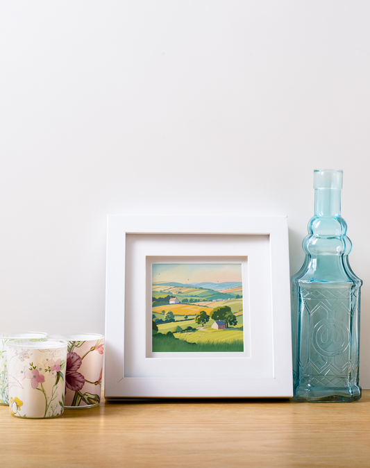 The End of Summer Wall art print