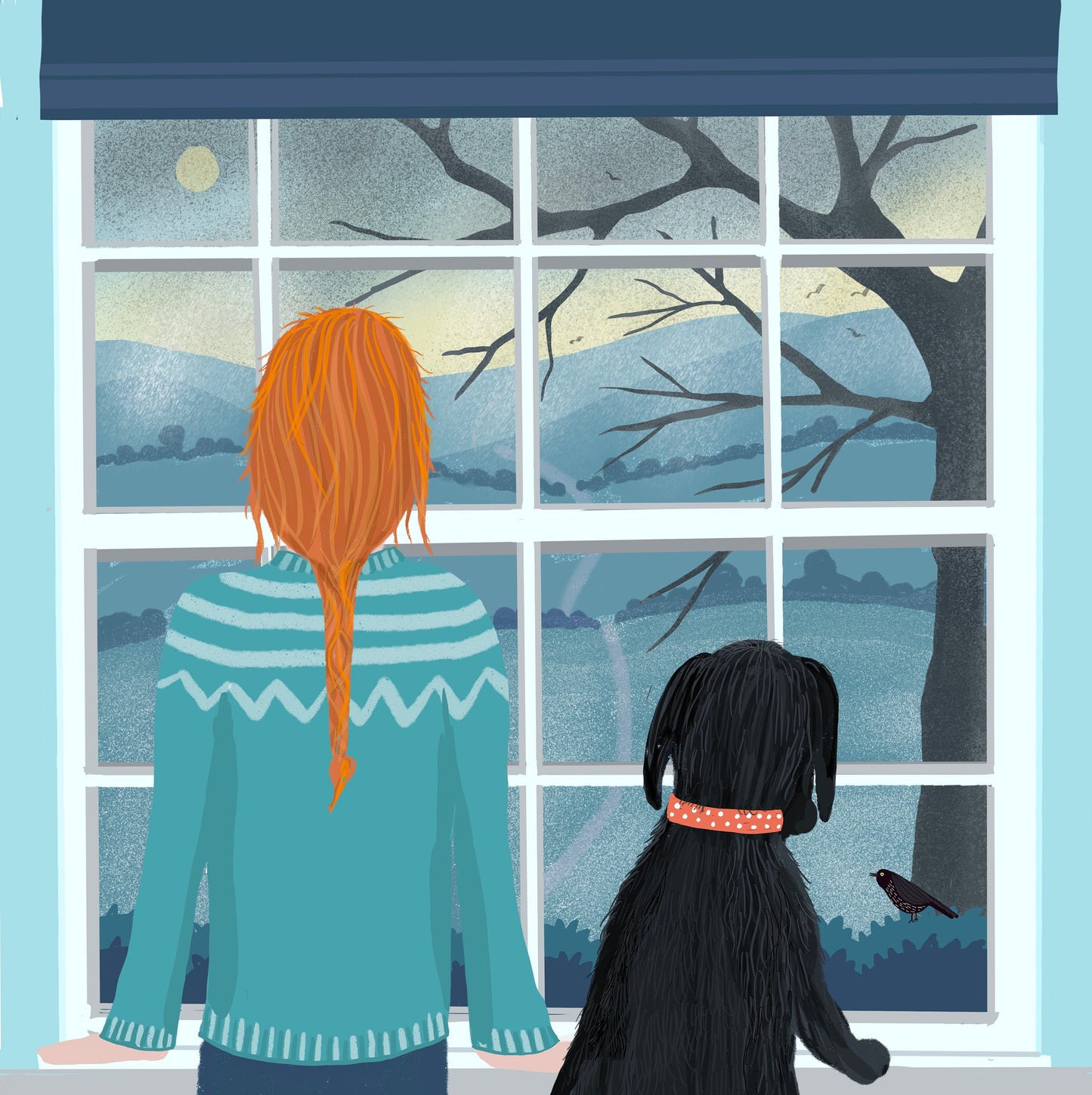 Pretty notelets featuring dogs. Pack of Six small cards and envelopes for sending little hand written messages. Thank You cards. Note cards.