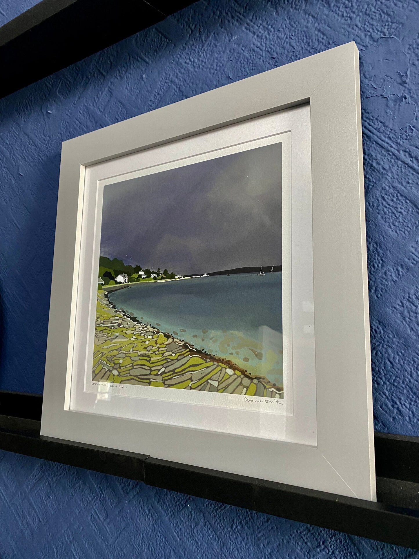 Lochranza, Isle of Arran - Signed Giclee Print. Art print, Home Decor, Wall Art. Print only or framed.