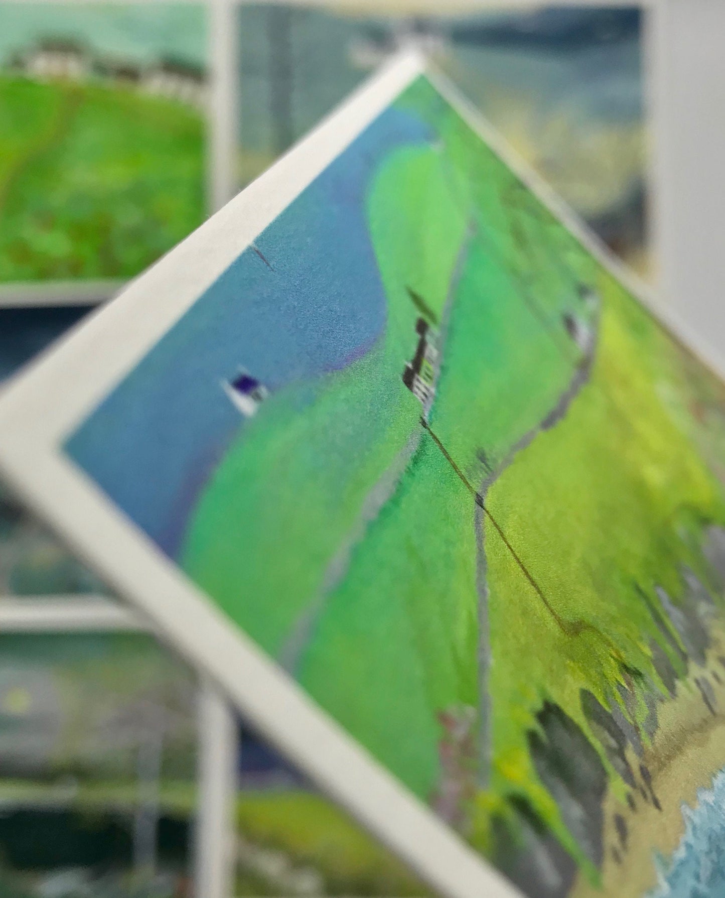 Greetings Cards. Choose any 5 for 12 pounds. Handprinted greetings cards. Pack of cards. Made in Scotland.