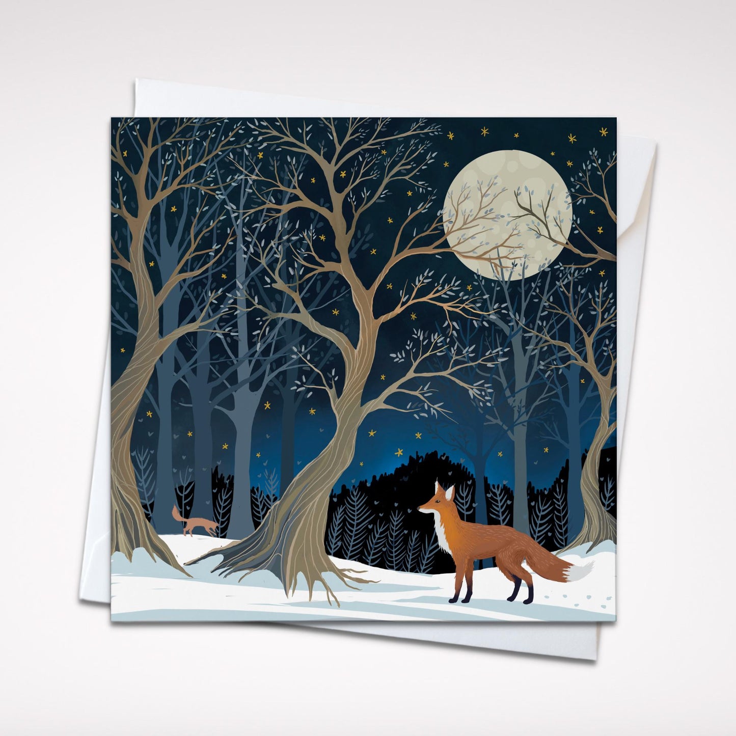 Forest Fox Christmas Card