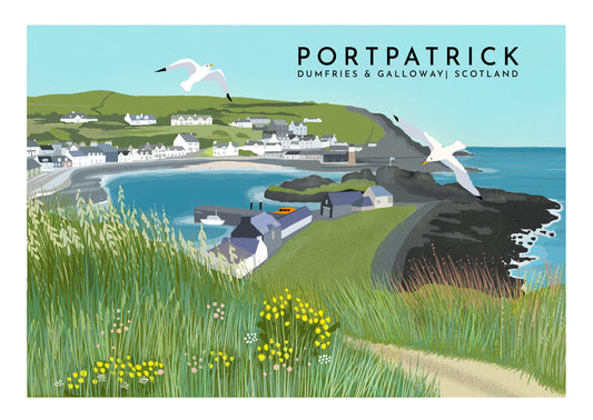Rhins of Galloway Art Cards: Scotland Landscape, Pack of 4
