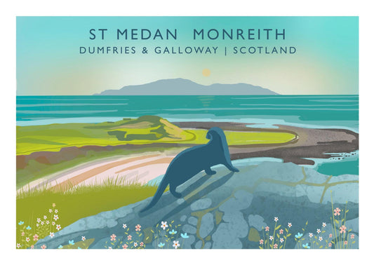 The Machars, Wigtownshire Art Cards: Scotland Landscape, Pack of 4