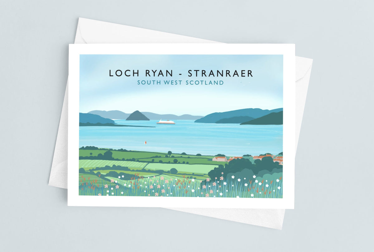 Rhins of Galloway Art Cards: Scotland Landscape, Pack of 4