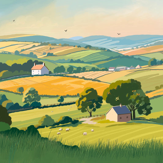 The End of Summer Wall art print