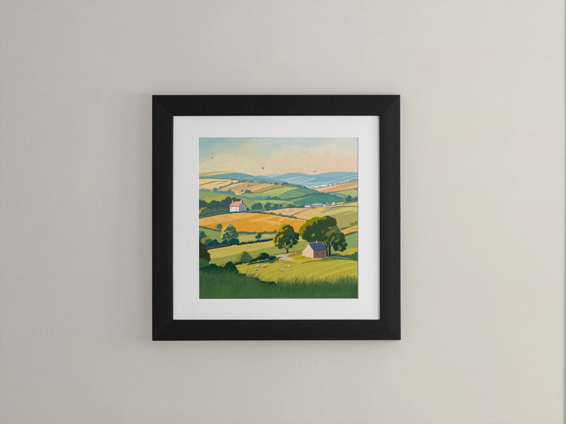 The End of Summer Wall art print