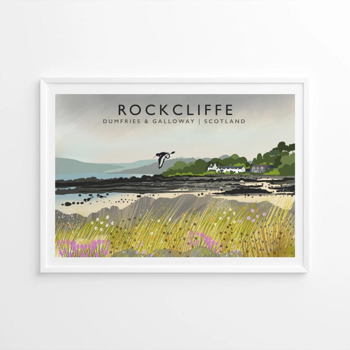 Rockcliffe Solway Firth Art Print: Signed Scottish Landscape Giclee