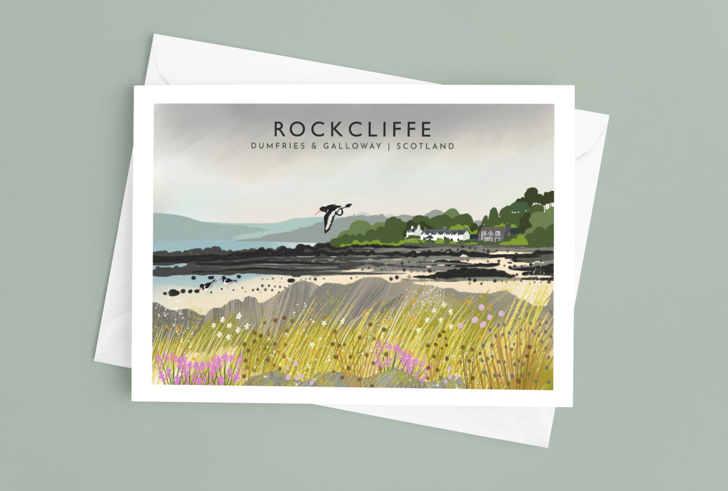 Solway Firth Art Cards: Scotland Landscape, Pack of 4
