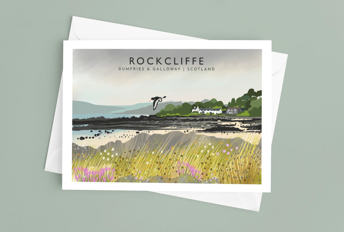 Solway Firth Art Cards: Scotland Landscape, Pack of 4