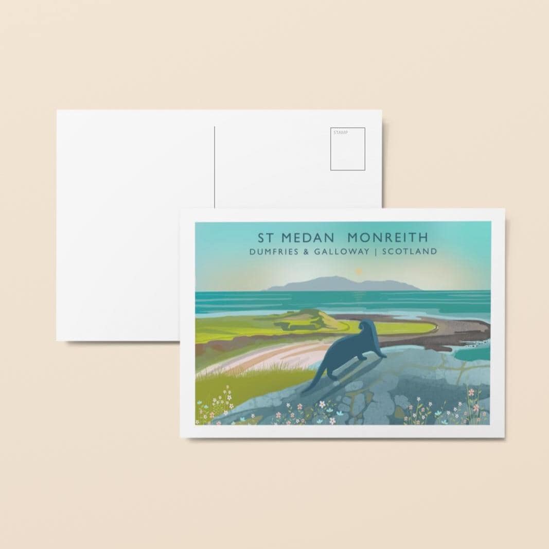 The Machars, Wigtownshire Art Cards: Scotland Landscape, Pack of 4
