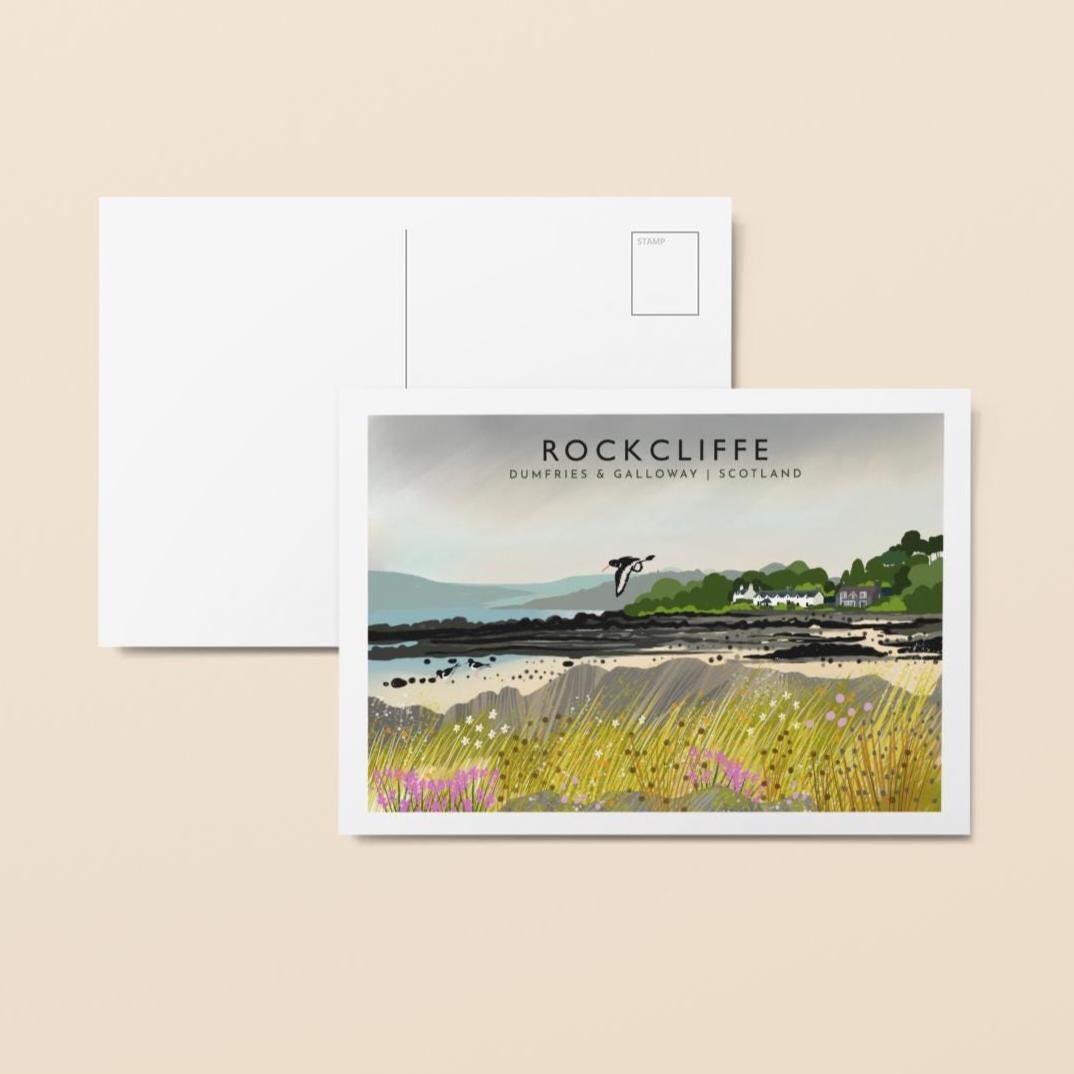 Solway Firth Art Cards: Scotland Landscape, Pack of 4