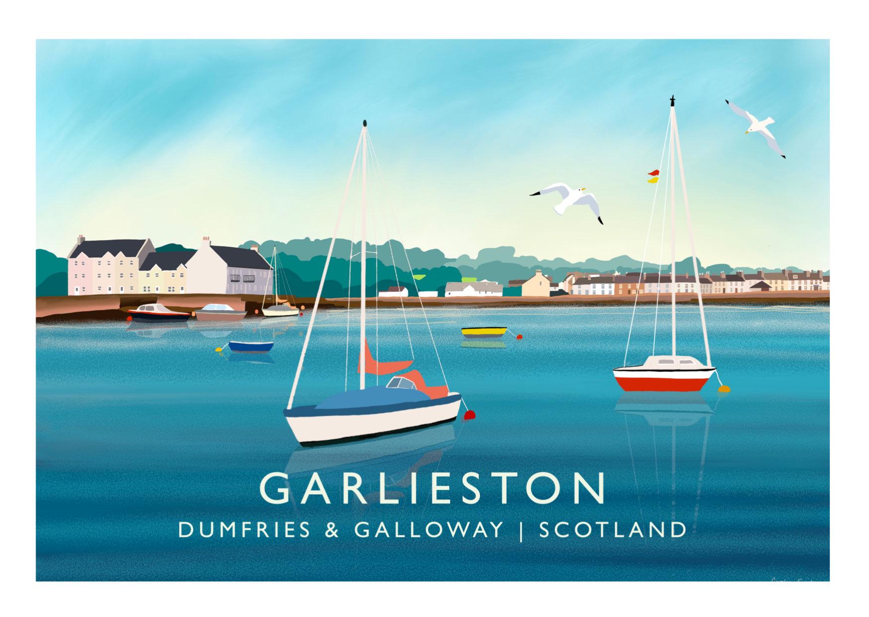 The Machars, Wigtownshire Art Cards: Scotland Landscape, Pack of 4