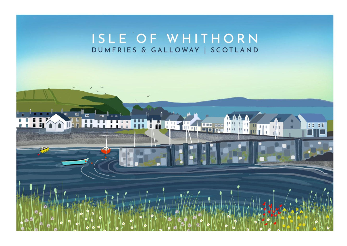 The Machars, Wigtownshire Art Cards: Scotland Landscape, Pack of 4