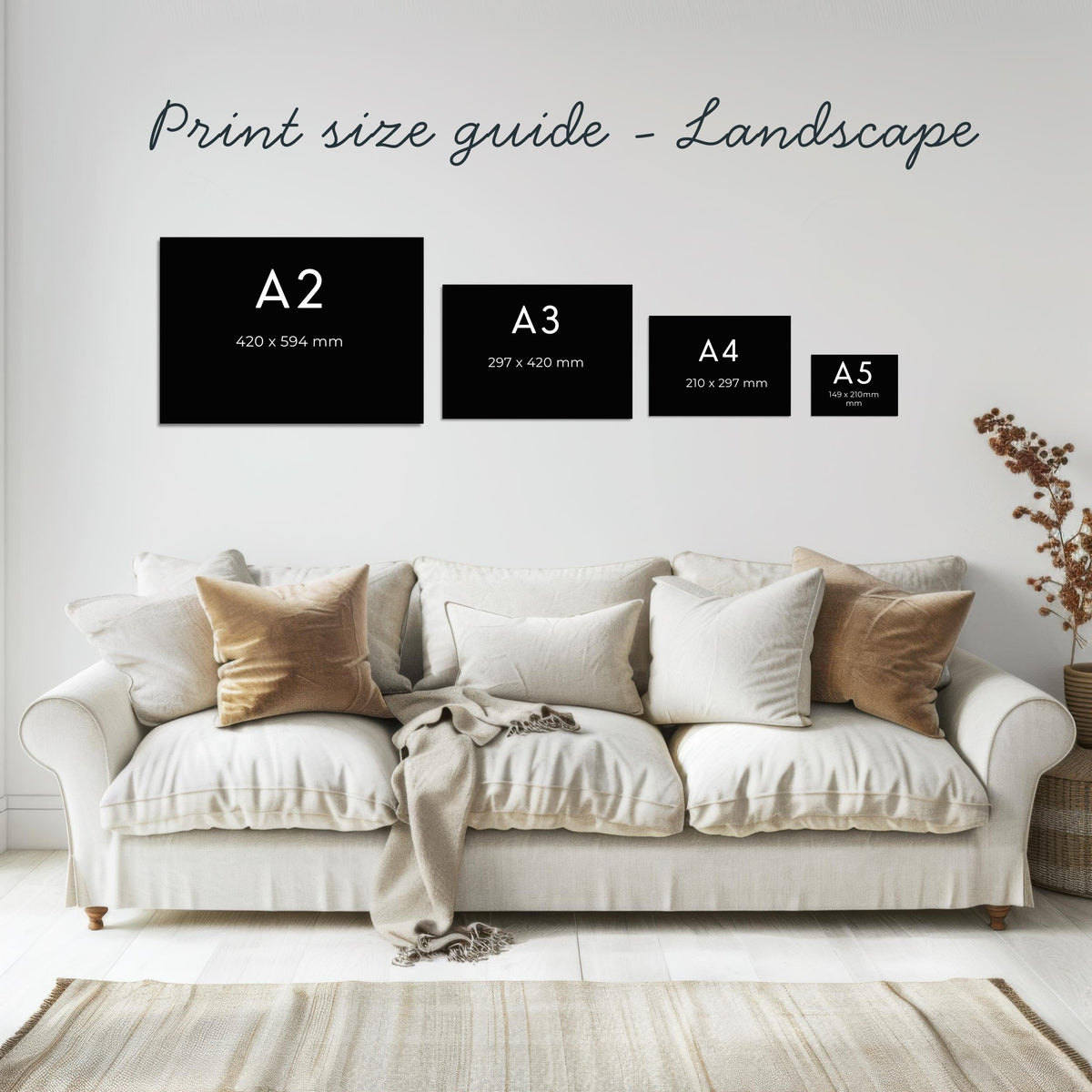 Eilean Donan Castle Art Print: Scottish Highlands Landscape, Signed Giclee